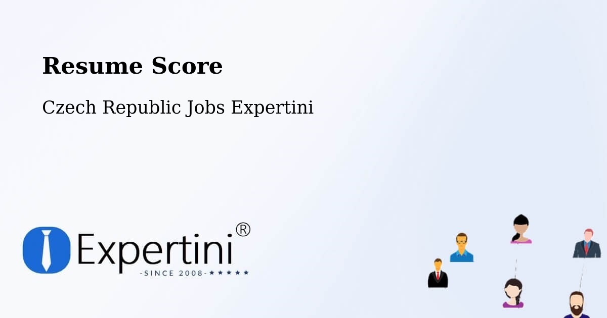 Resume Score - Czech Republic Jobs Expertini